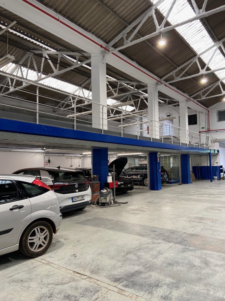 Después Taller mecánico Después