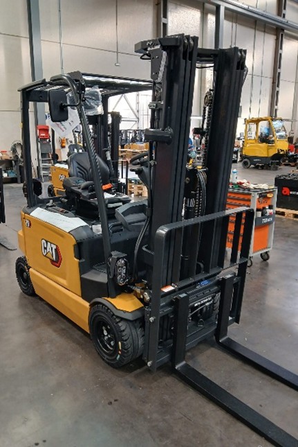 matriculación de carretilla cat