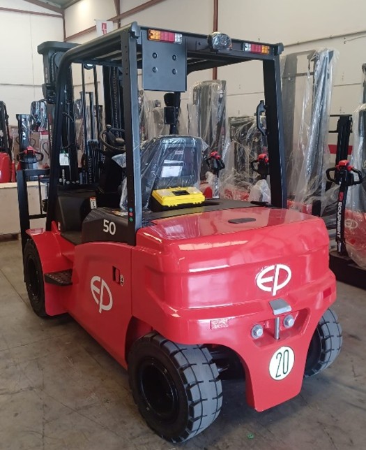 matriculación de carretilla ep