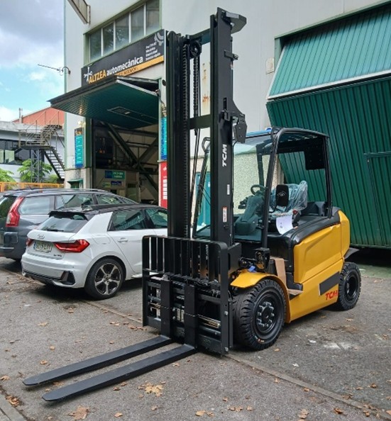 matriculación de carretilla tcm